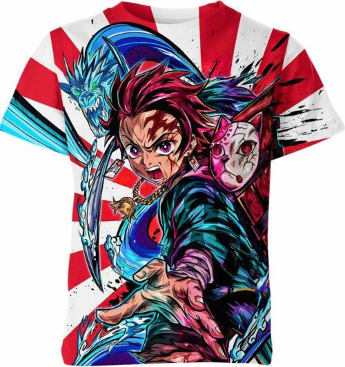 Tanjiro Kamado From Demon Slayer Shirt