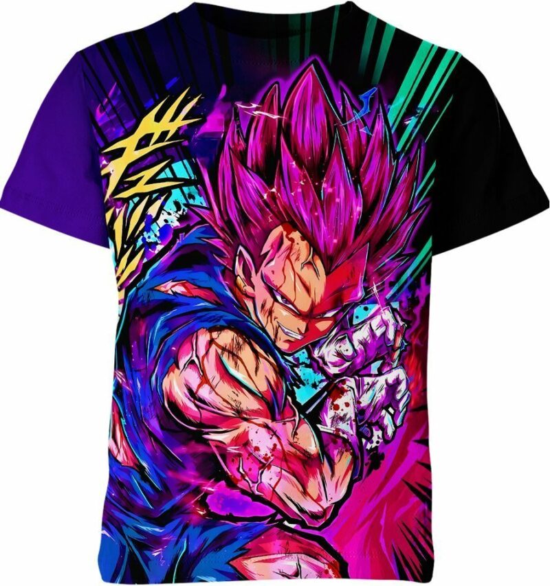 Vegeta From Dragon Ball Z Shirt