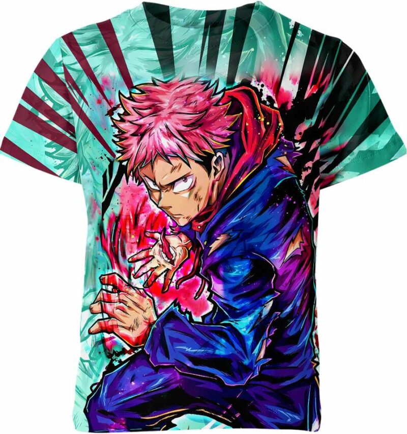 Yuji Itadori From Jujutsu Kaisen Shirt