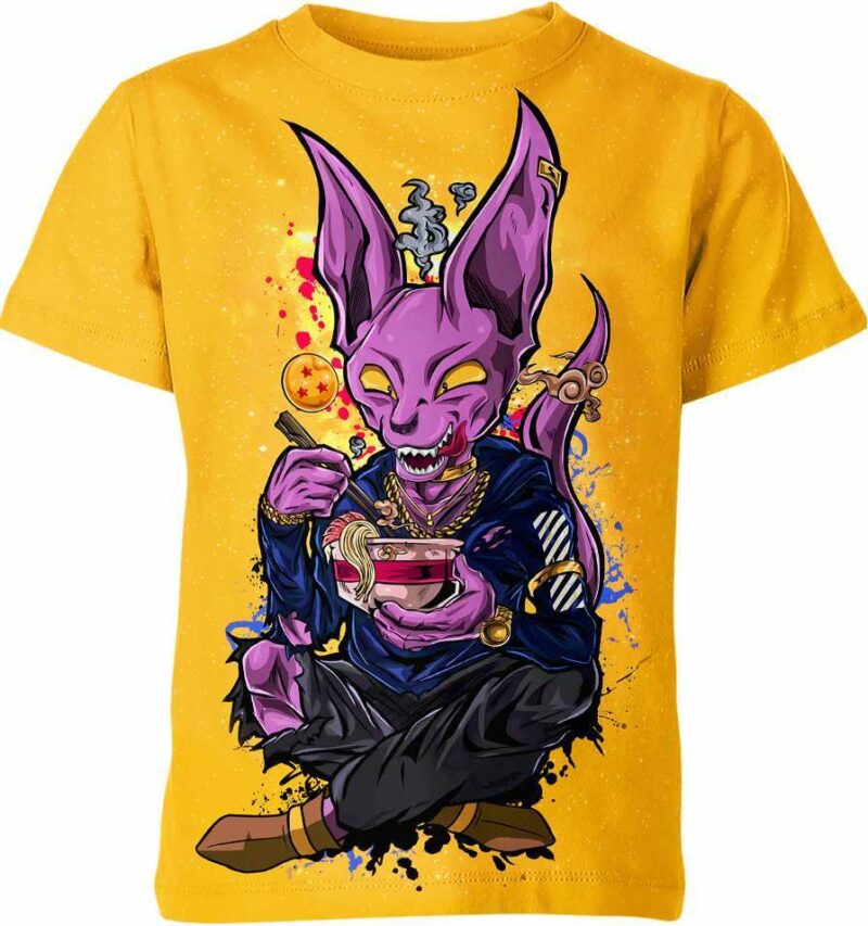 Beerus From Dragon Ball Z Shirt