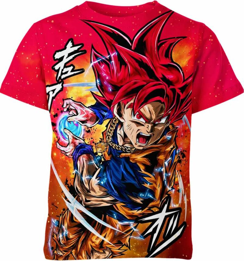 Son Goku From Dragon Ball Z Shirt