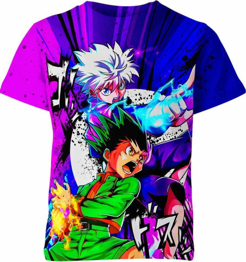 Gon And Killua From Hunter X Hunter Shirt