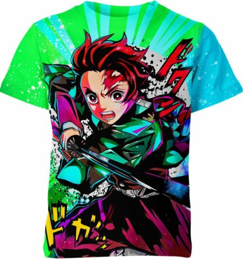 Tanjiro Kamado From Demon Slayer Shirt