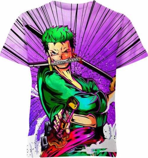 Roronoa Zoro From One Piece Shirt