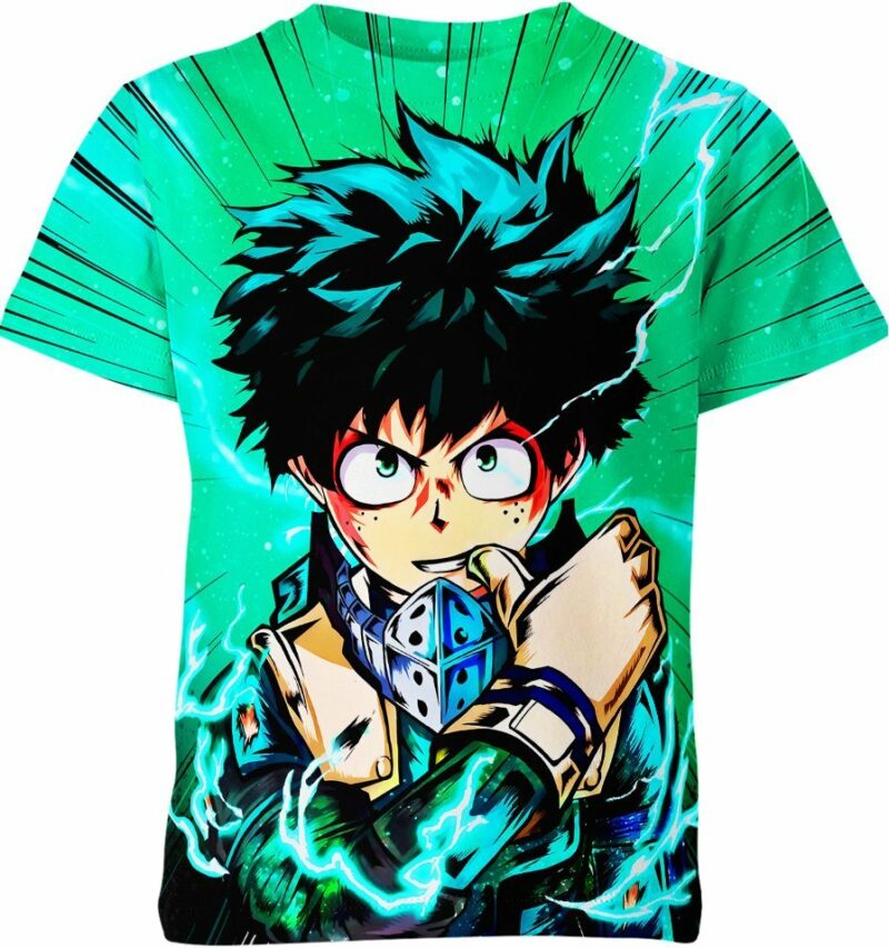 Deku Izuku Midoriya From My Hero Academia Shirt