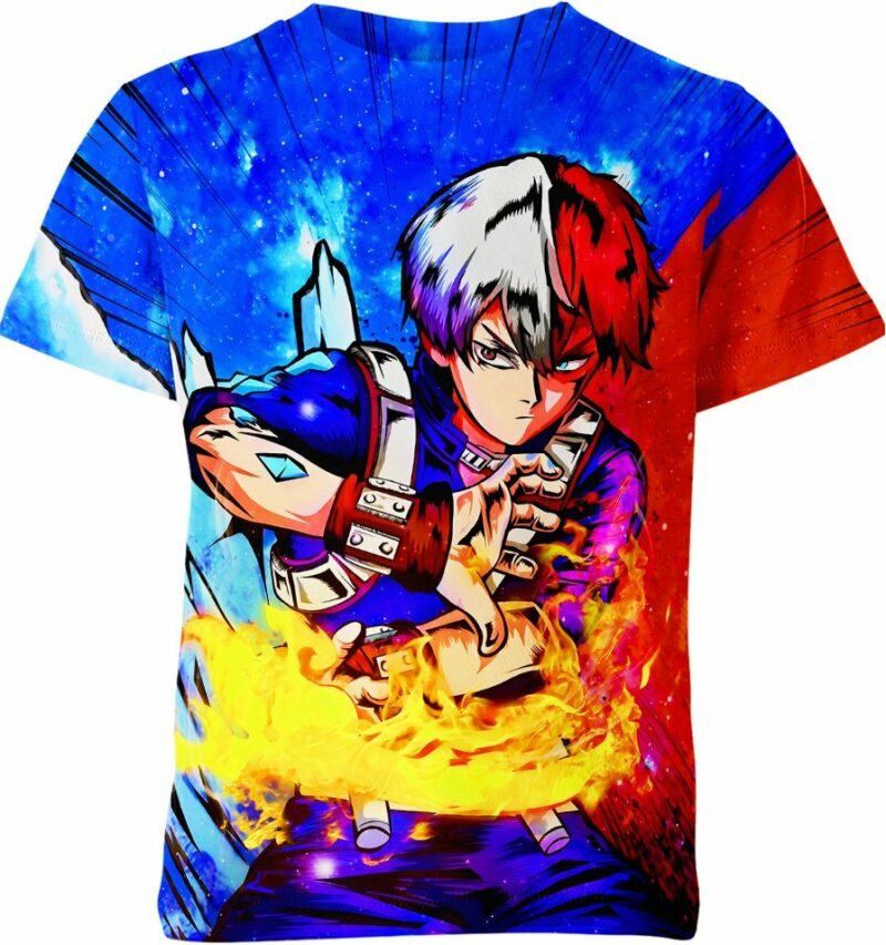 Shoto Todoroki From My Hero Academia Shirt