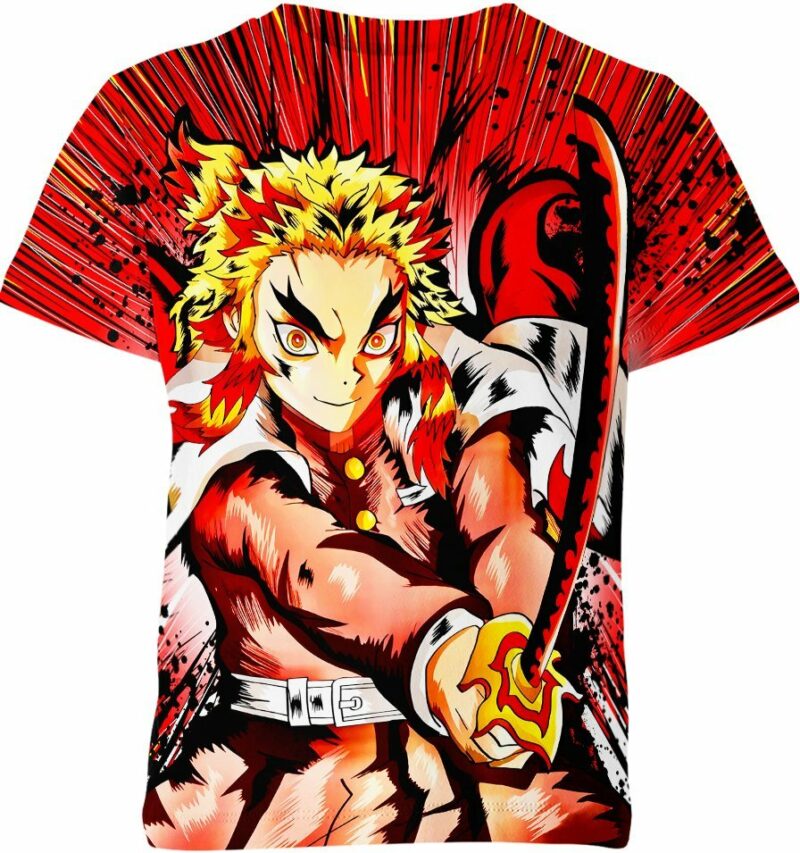 Kyojuro Rengoku From Demon Slayer Shirt