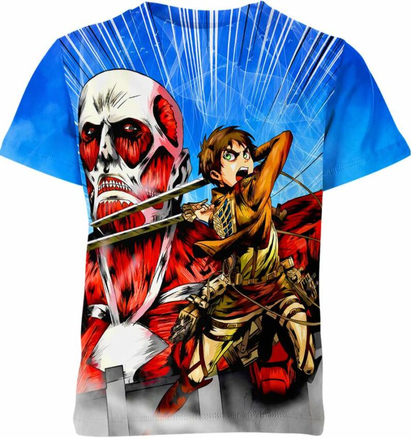 Eren Yeager From Attack On Titan Shirt