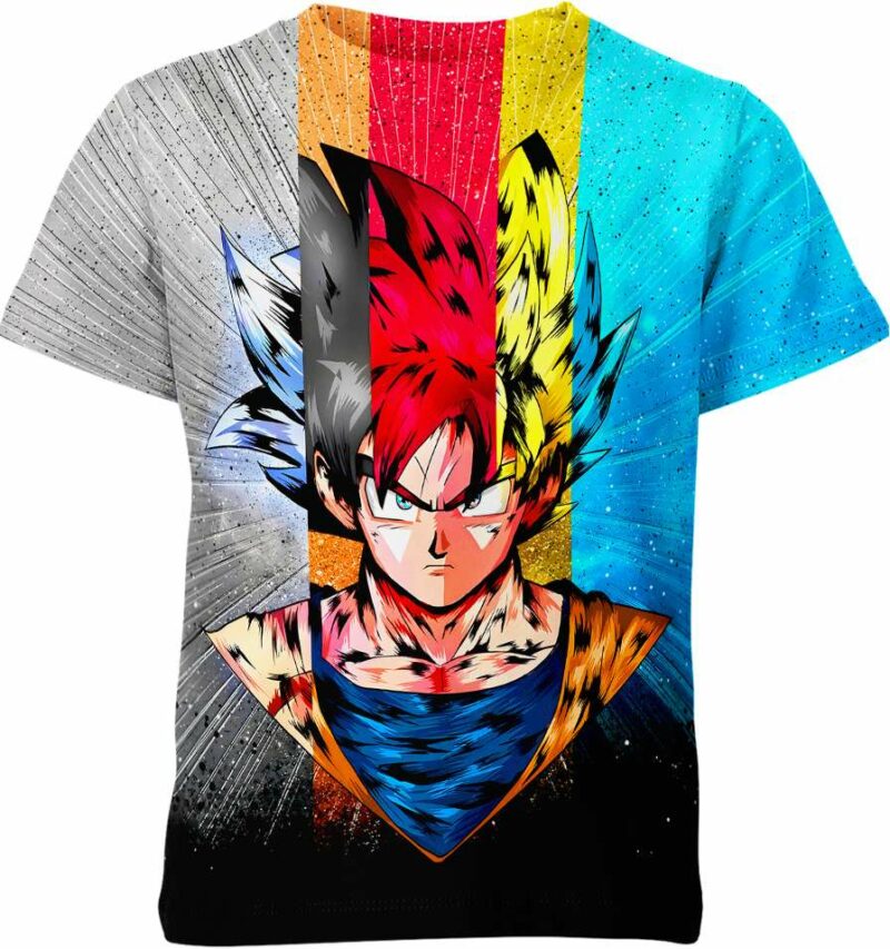 Son Goku From Dragon Ball Z Shirt