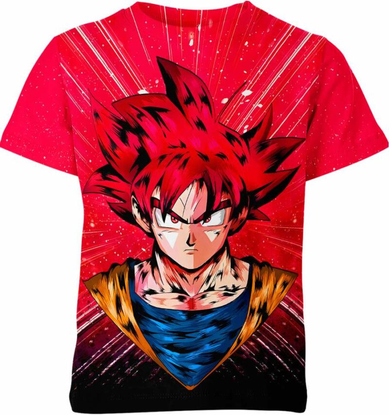 Son Goku From Dragon Ball Z Shirt