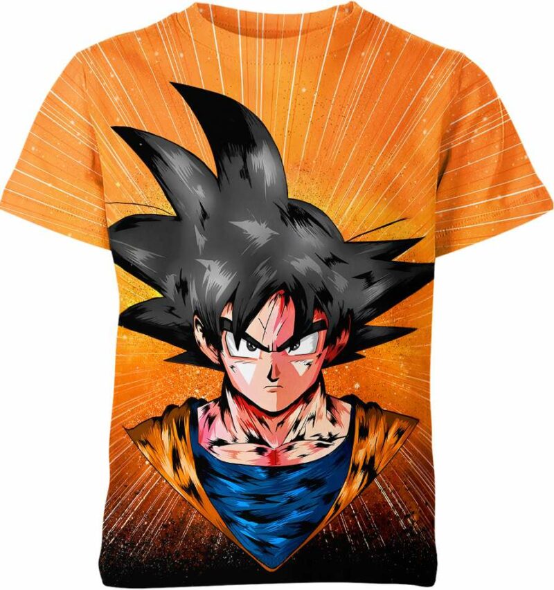 Son Goku From Dragon Ball Z Shirt