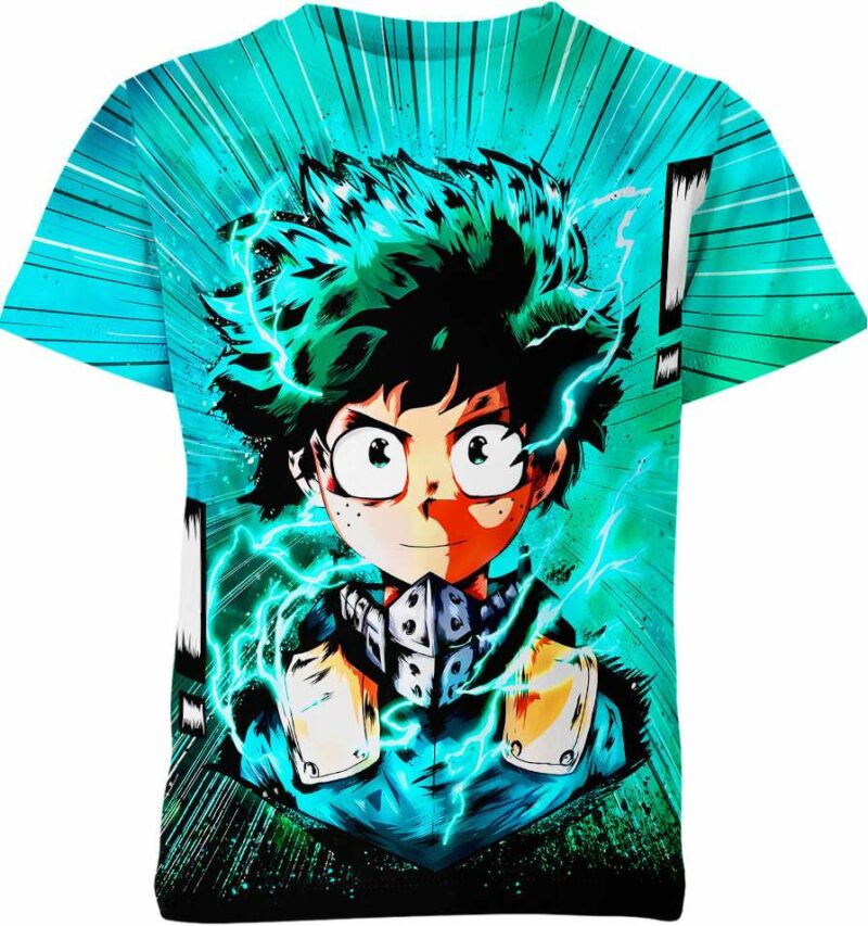 Deku Izuku Midoriya From My Hero Academia Shirt