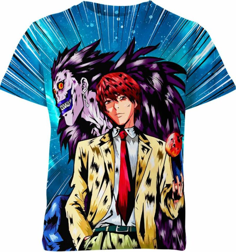 Light Yagami And Ryuk From Death Note Shirt