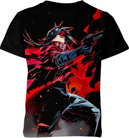 Vincent Valentine From Final Fantasy Shirt