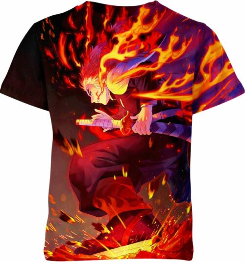 Rengoku From Demon Slayer Shirt