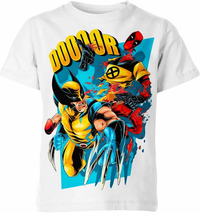 Wolverine Vs Deadpool Shirt