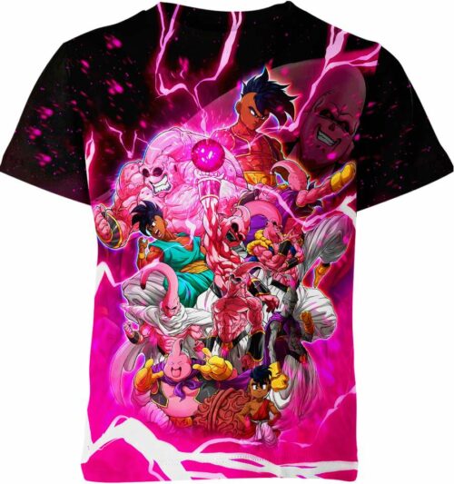 Majin Buu From Dragon Ball Z Shirt