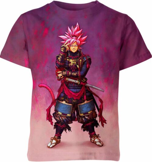 Samurai Goku Black Rose From Dragon Ball Z Shirt