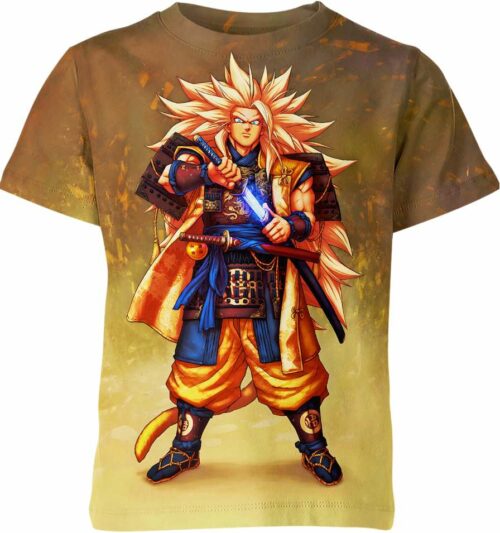 Samurai Goku From Dragon Ball Z Shirt