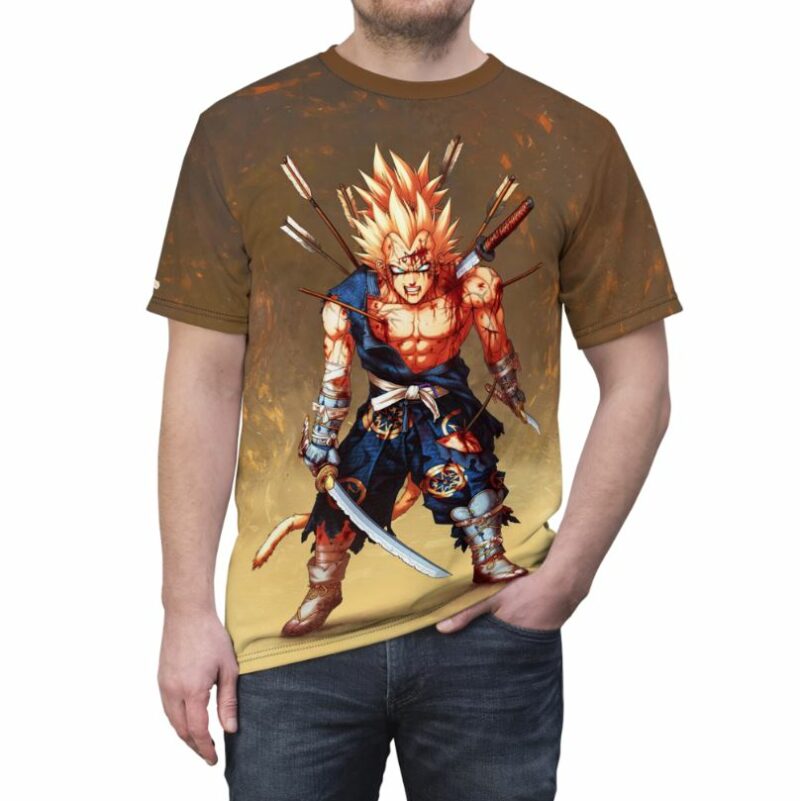 Samurai Majin Vegeta From Dragon Ball Z Shirt