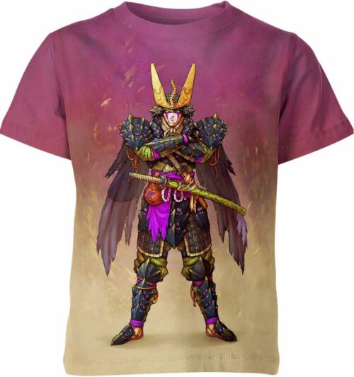 Samurai Perfect Cell From Dragon Ball Z Shirt