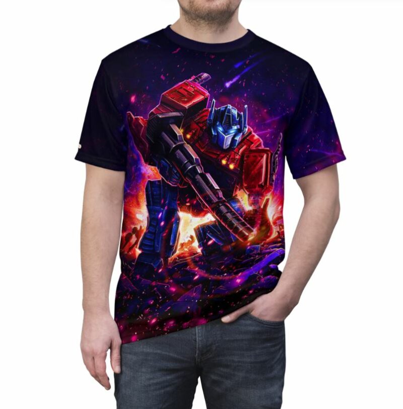 Optimus Prime From Transformers Shirt