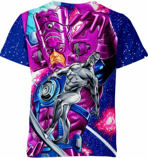 Galactus And Silver Surfer Shirt