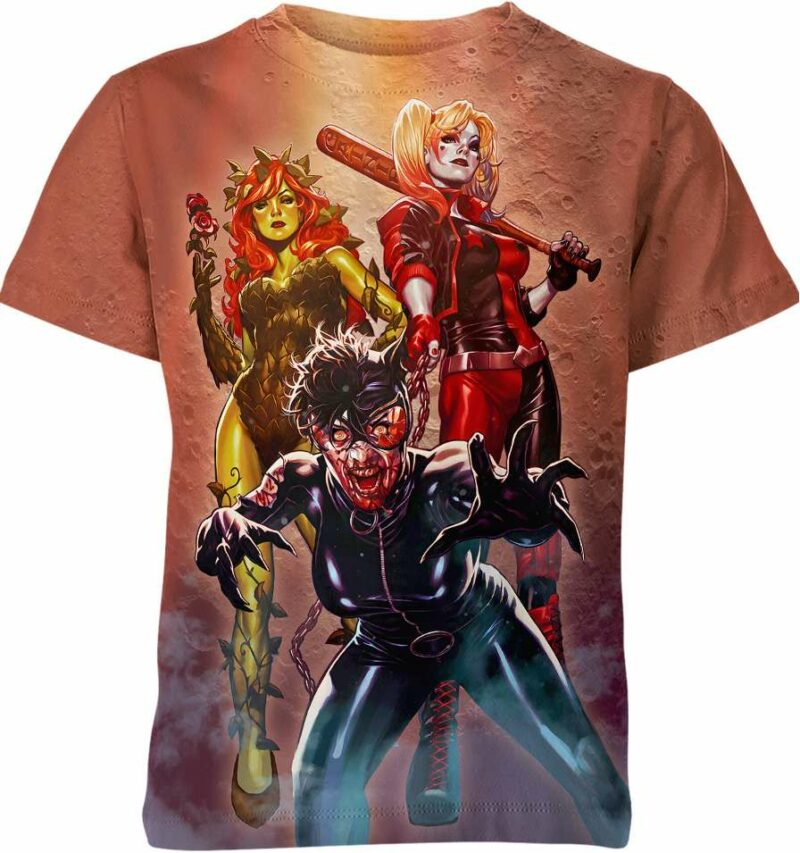 Poison Ivy X Harley Quinn Shirt