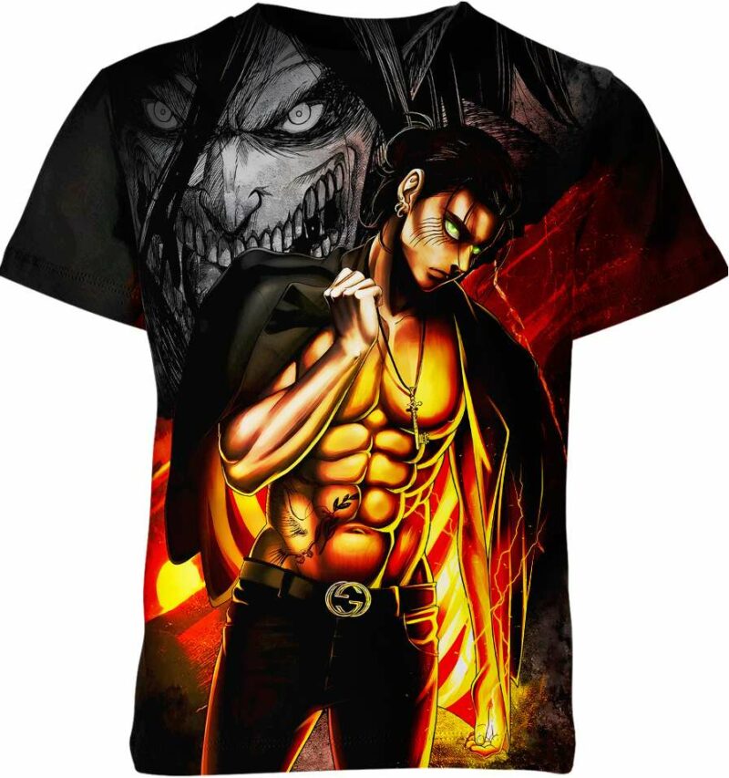 Eren Yeager Attack On Titan Shirt