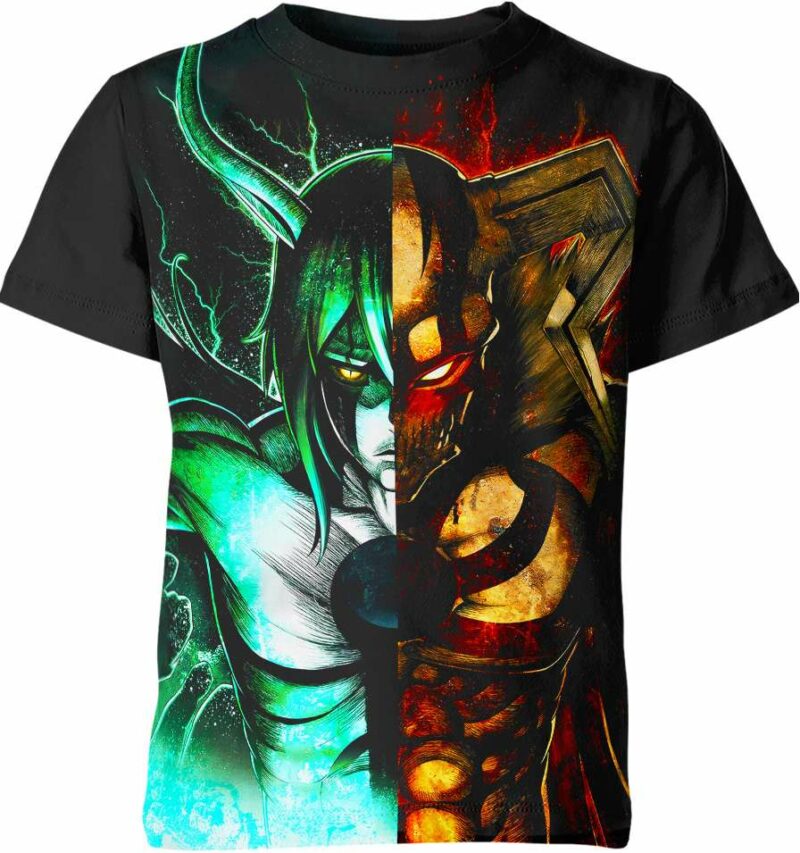 Ulquiorra Cifer Ichigo Kurosaki Bleach Shirt