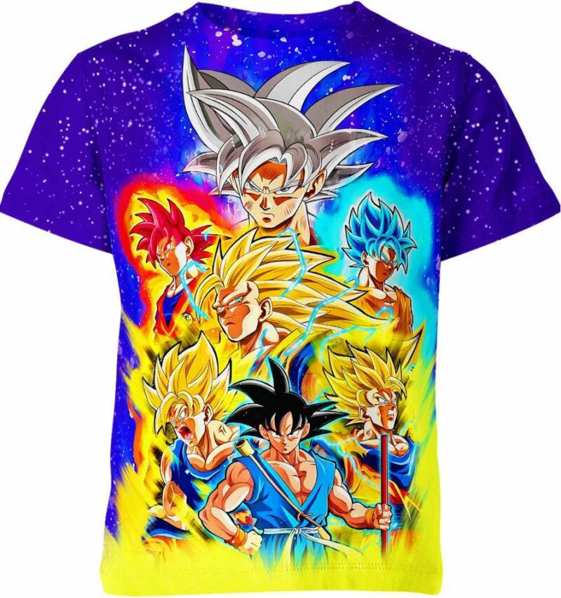 Son Goku From Dragon Ball Z Shirt