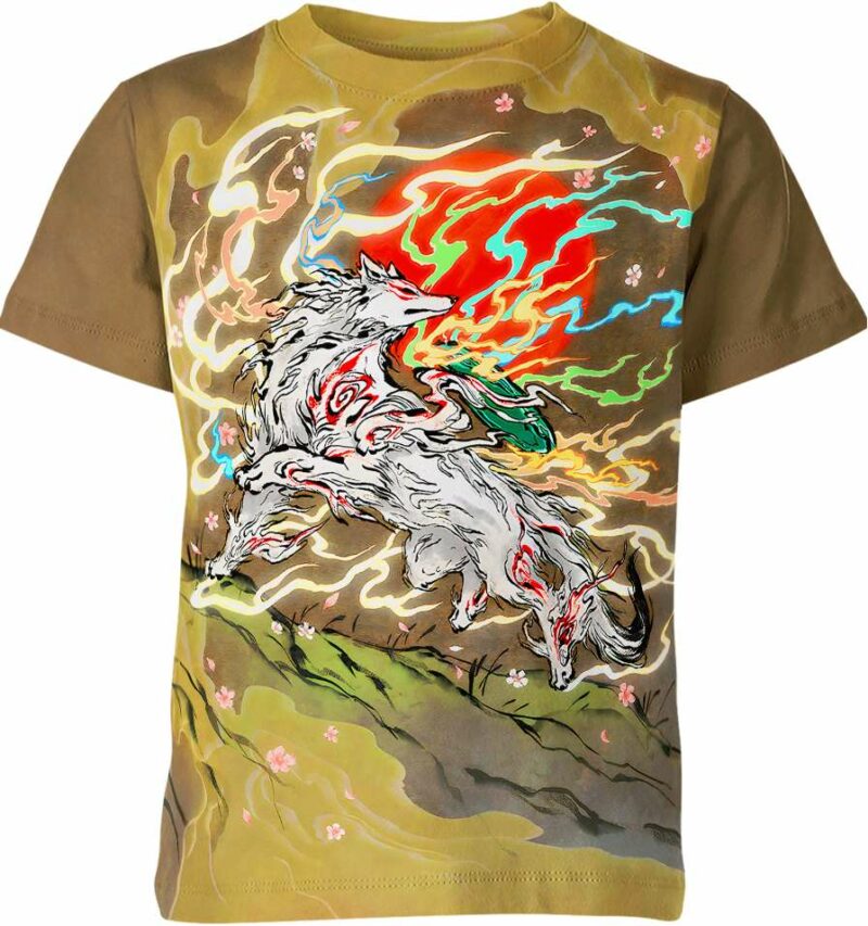 Amaterasu From Okami Shirt