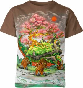 Torterra from Pokemon Shirt