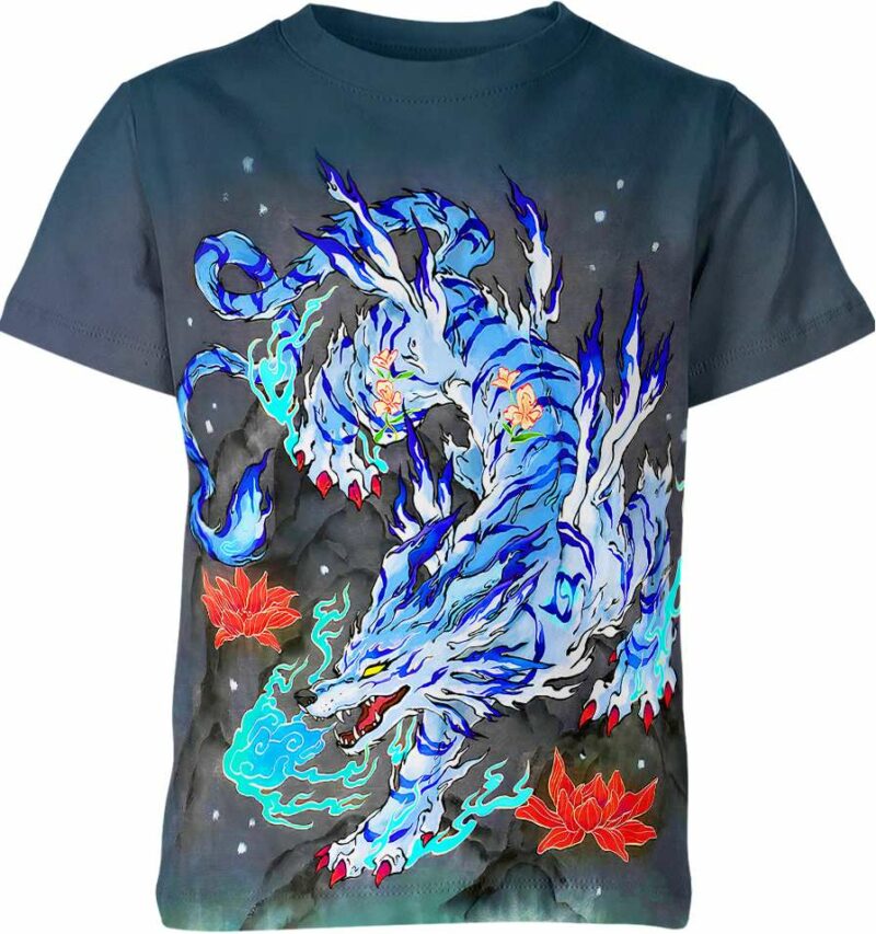 Garurumon From Digimon Shirt