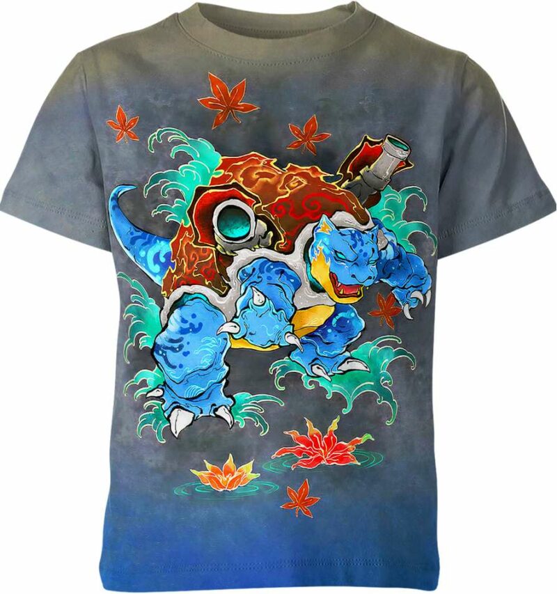 Blastoise from Pokemon Shirt