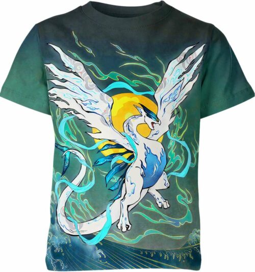 Lugia from Pokemon Shirt