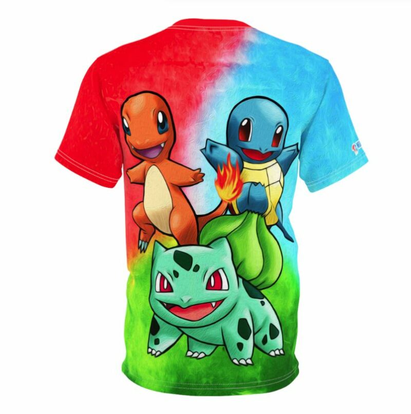 Charmander Squirtle Bulbasaur Pokemon Shirt