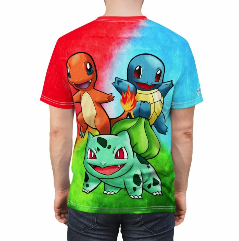 Charmander Squirtle Bulbasaur Pokemon Shirt