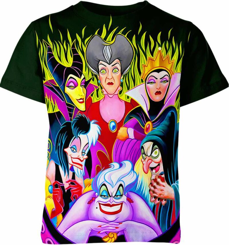 Disney Female Villains Shirt