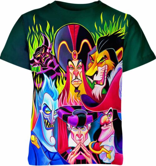 Disney Male Villains Shirt