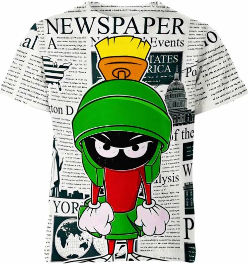 Marvin The Martian From Looney Tunes Shirt