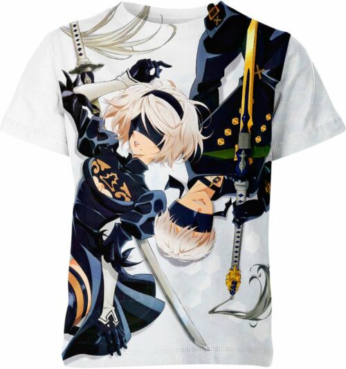 2B And 9S From Nier Automata Shirt