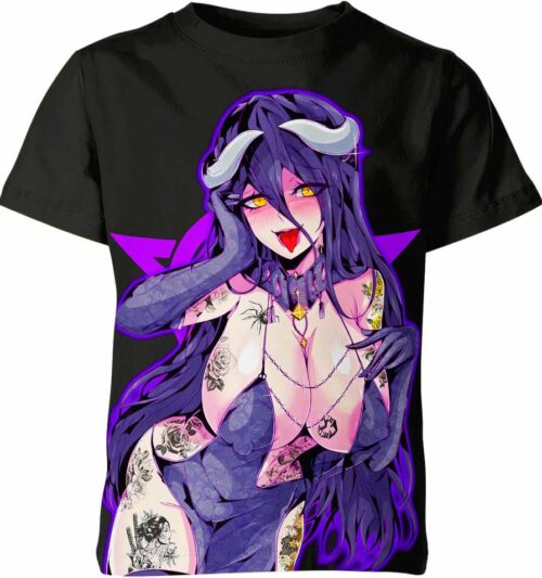 Albedo Ahegao Hentai from Overlord Shirt