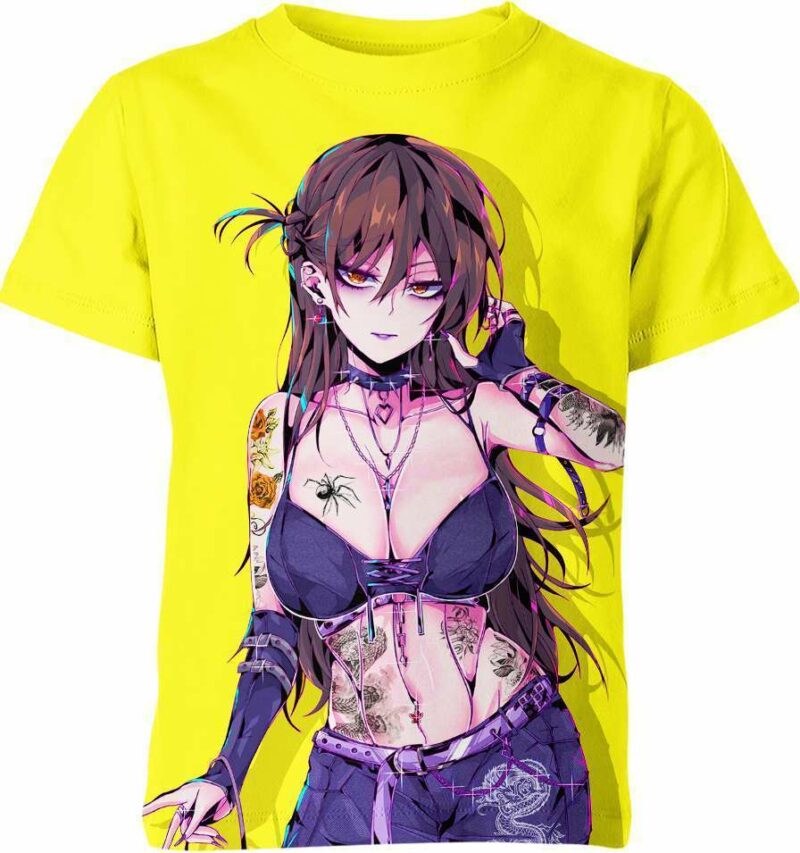 Anime Girl Ahegao Hentai Shirt