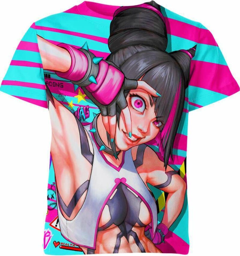 Juri Han From Street Fighter Shirt