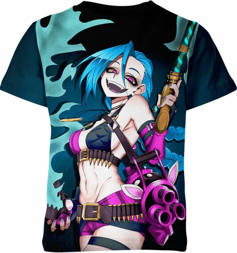 Jinx From League of Legends Shirt