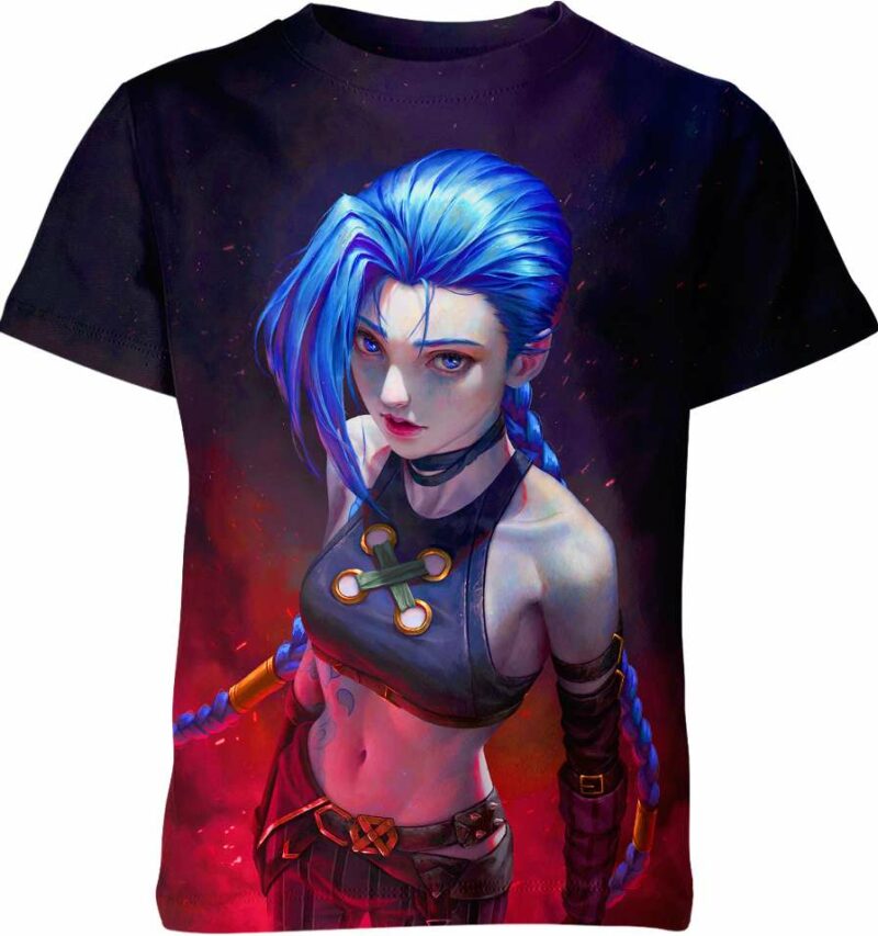 Jinx From League of Legends Shirt