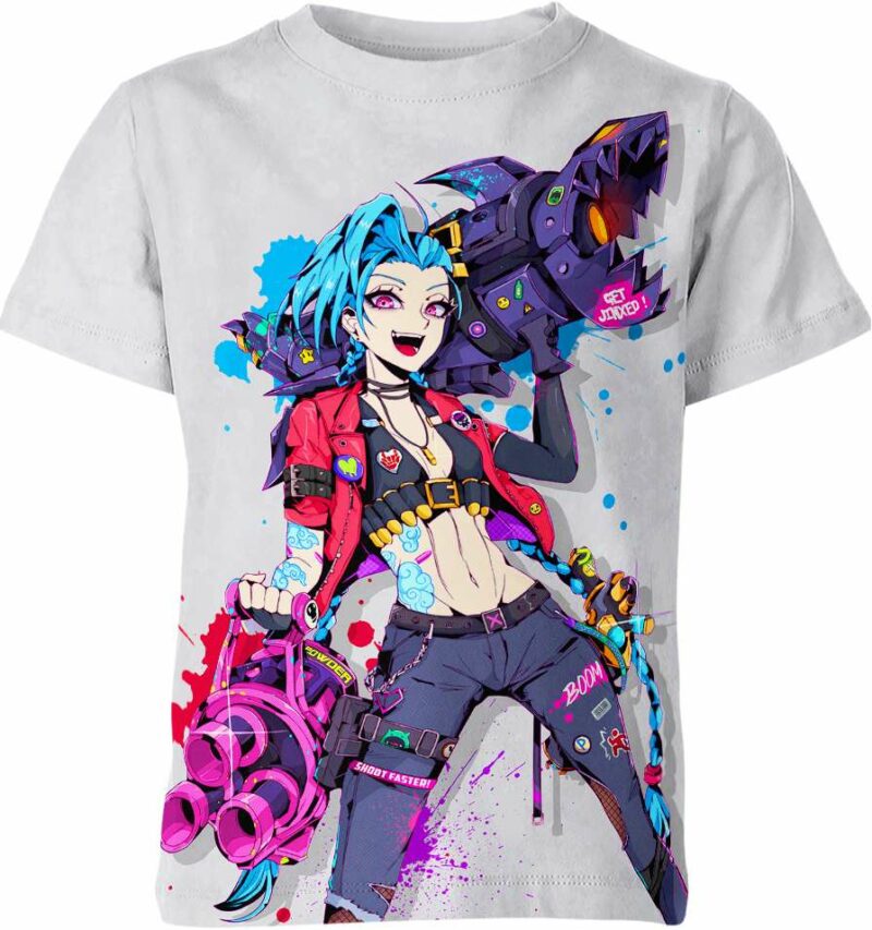 Jinx From League of Legends Shirt