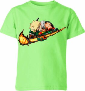 Bakugo Katsuki from My Hero Academia Nike Shirt