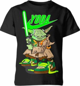 Yoda from Star Wars Nike Shirt